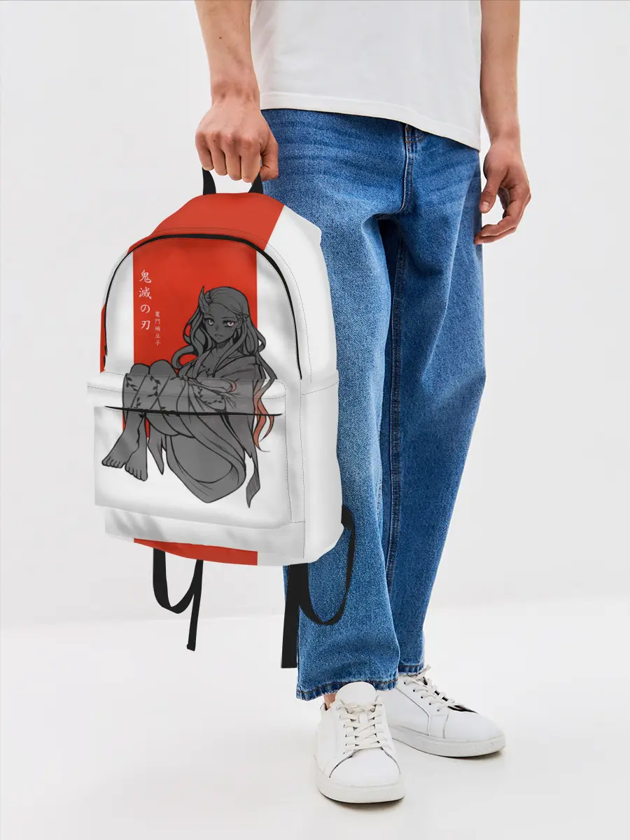 Рюкзак джинсовый / Незуко Камадо Kimetsu no Yaiba