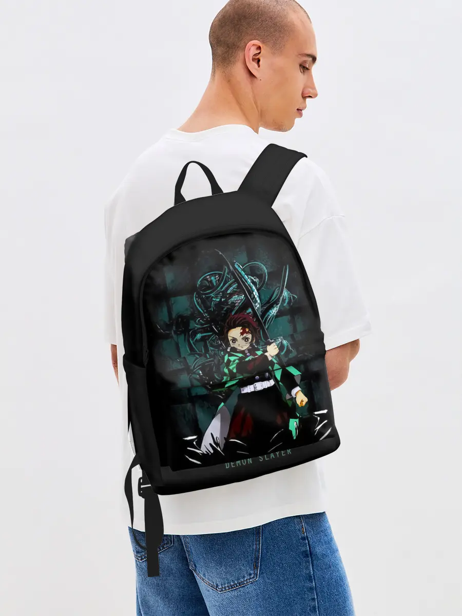 Рюкзак джинсовый / Demon Slayer: Kimetsu no Yaiba