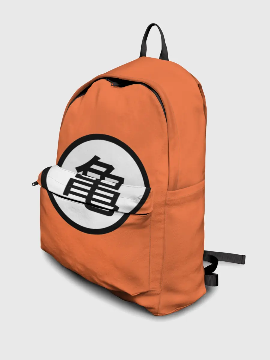 Рюкзак джинсовый / Сон Гоку знак