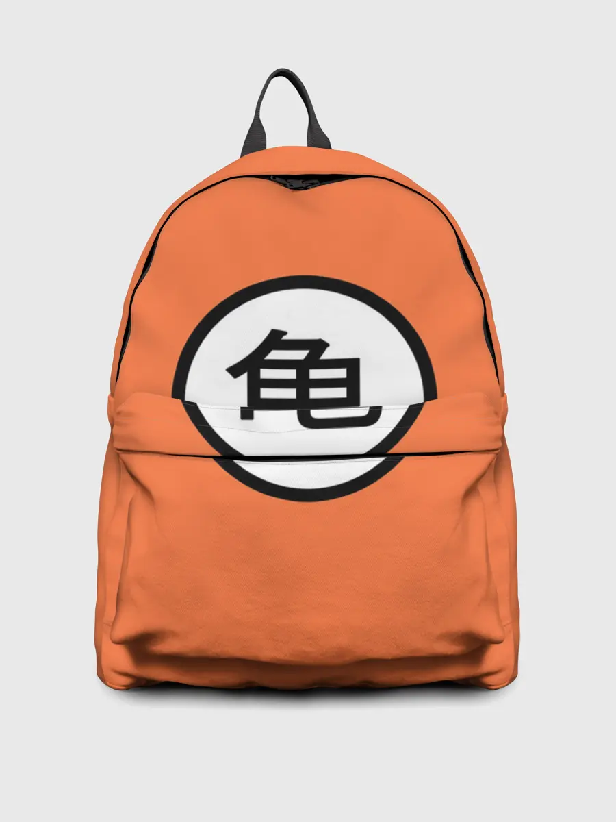 Рюкзак джинсовый / Сон Гоку знак