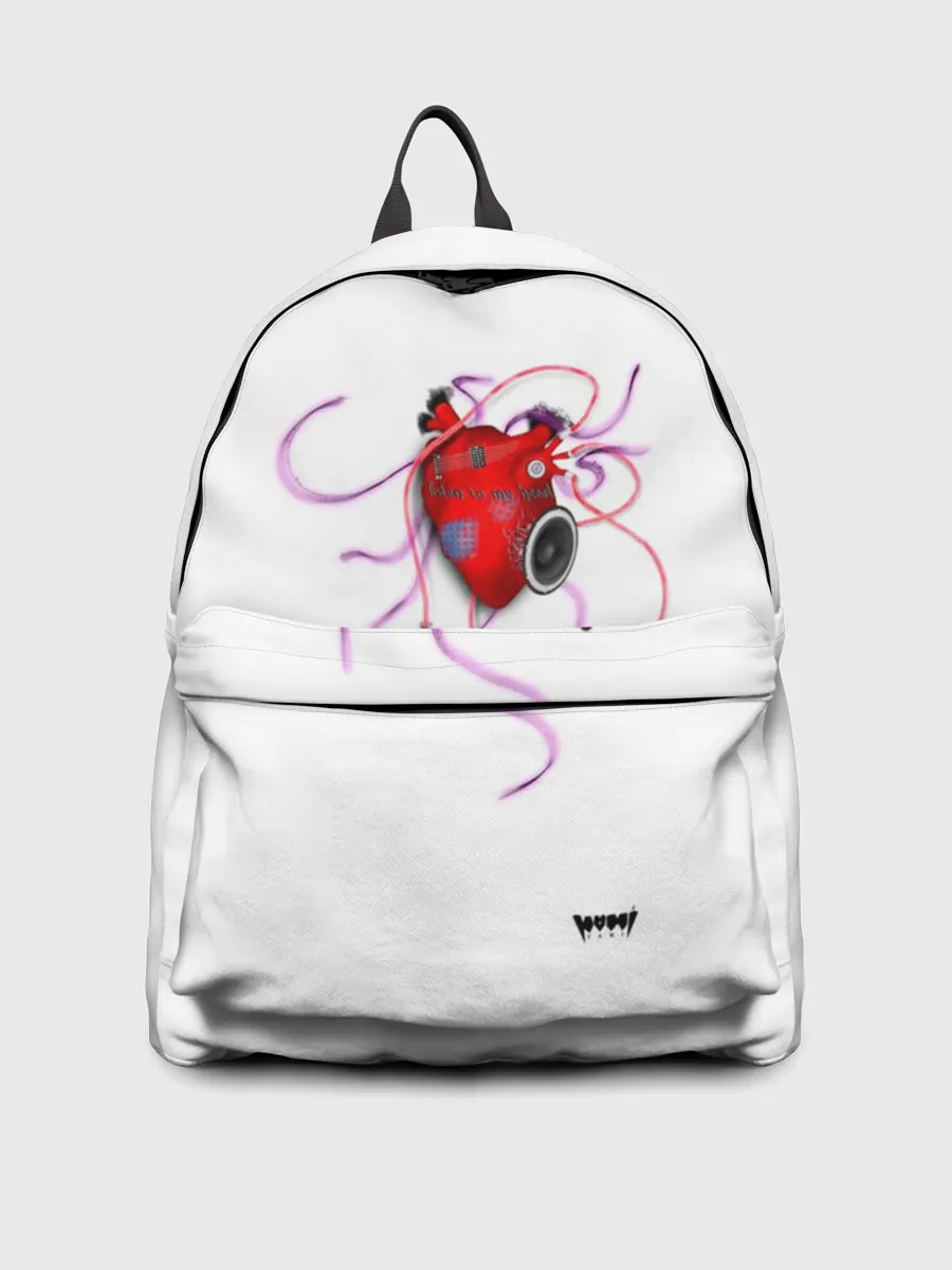Рюкзак джинсовый / Yami: listen to my heart 3D