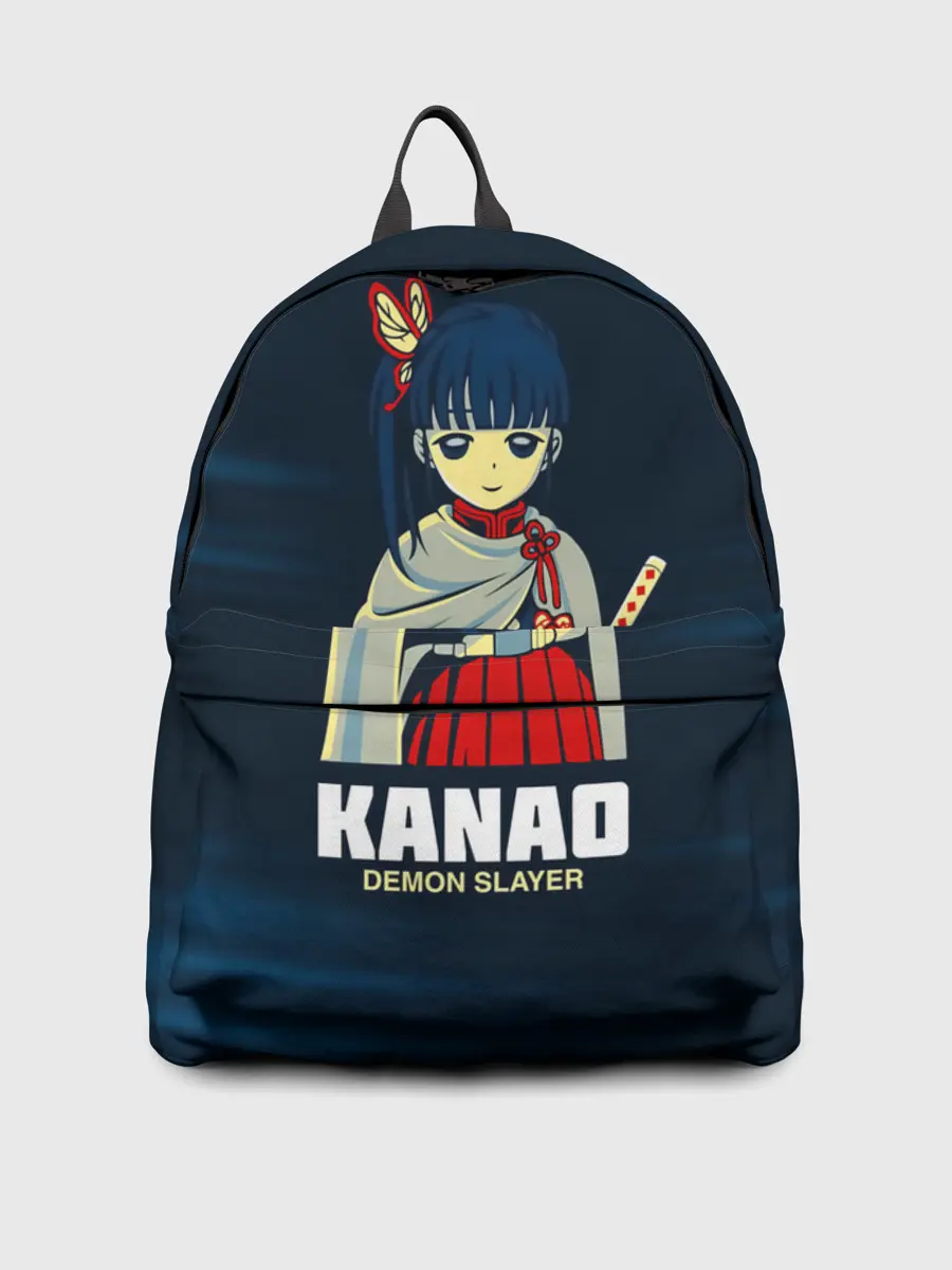 Рюкзак джинсовый / KANAO Demon Slayer