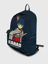 Рюкзак джинсовый / KANAO Demon Slayer