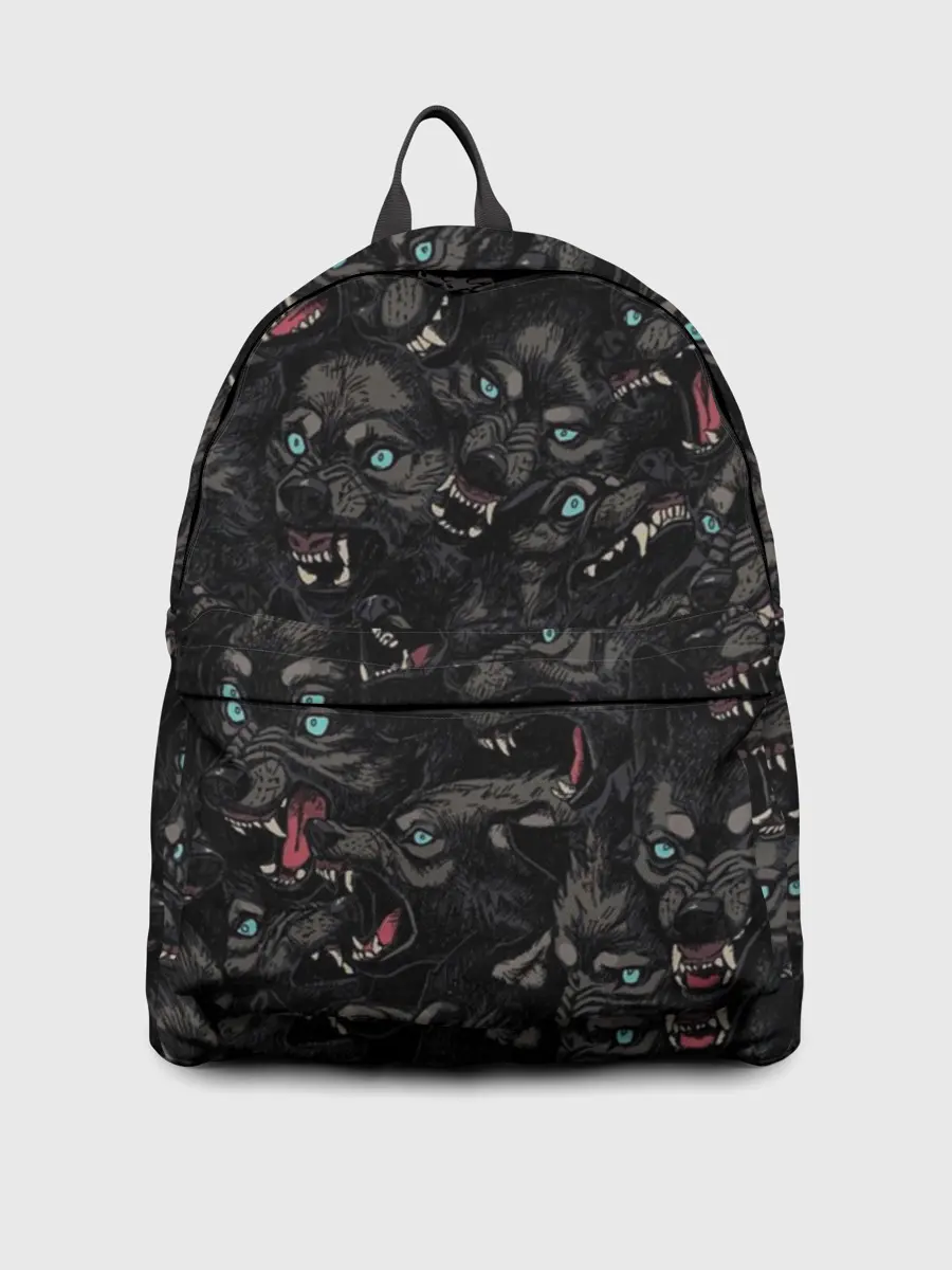 Рюкзак джинсовый / Волки | Wolwes