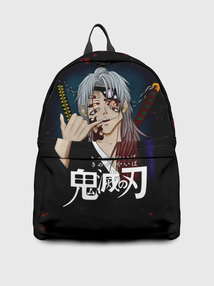 Рюкзак джинсовый / Кокушибо | Клинок, рассекающий демонов