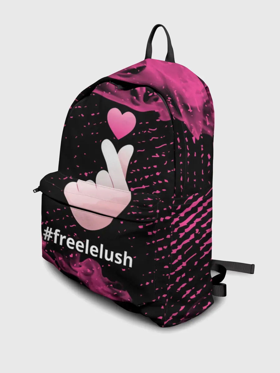 Рюкзак джинсовый / Свободу Лелушу - Пламя