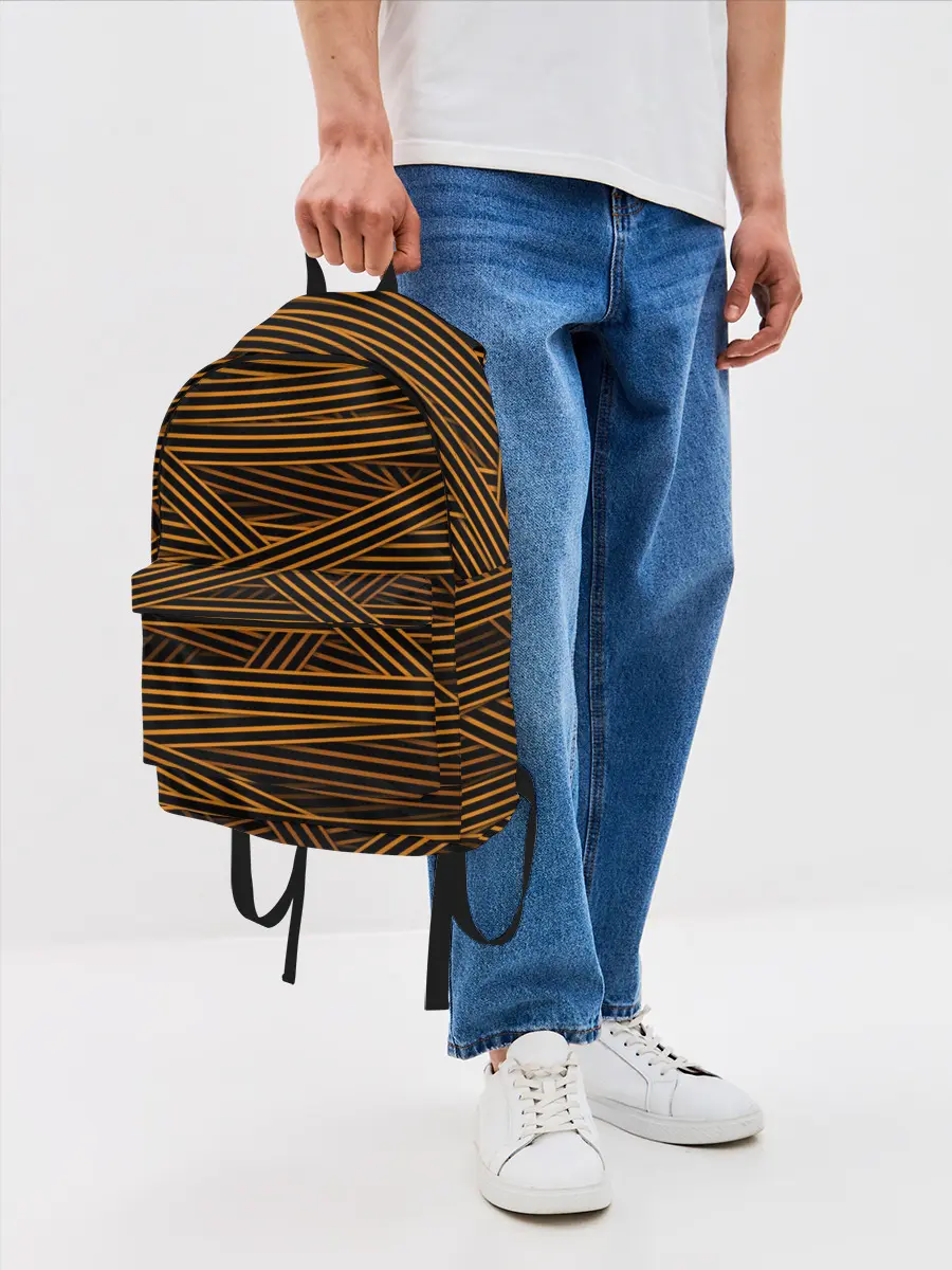 Рюкзак джинсовый / ГЕОРГИЕВСКАЯ ЛЕНТА КАМУФЛЯЖ