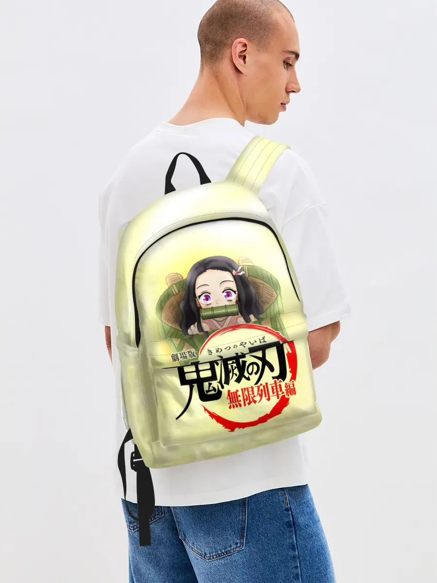 Рюкзак джинсовый / Незуко Камадо Kimetsu no Yaiba
