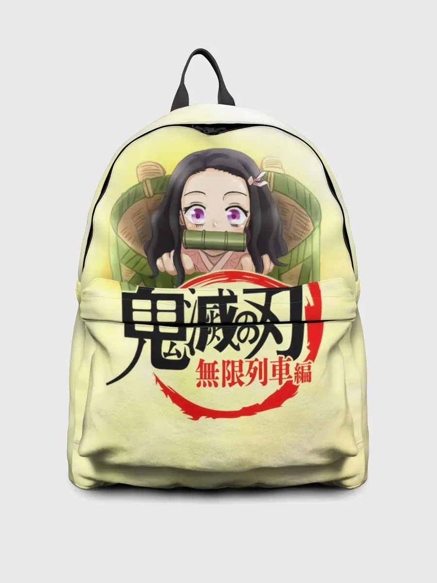 Рюкзак джинсовый / Незуко Камадо Kimetsu no Yaiba