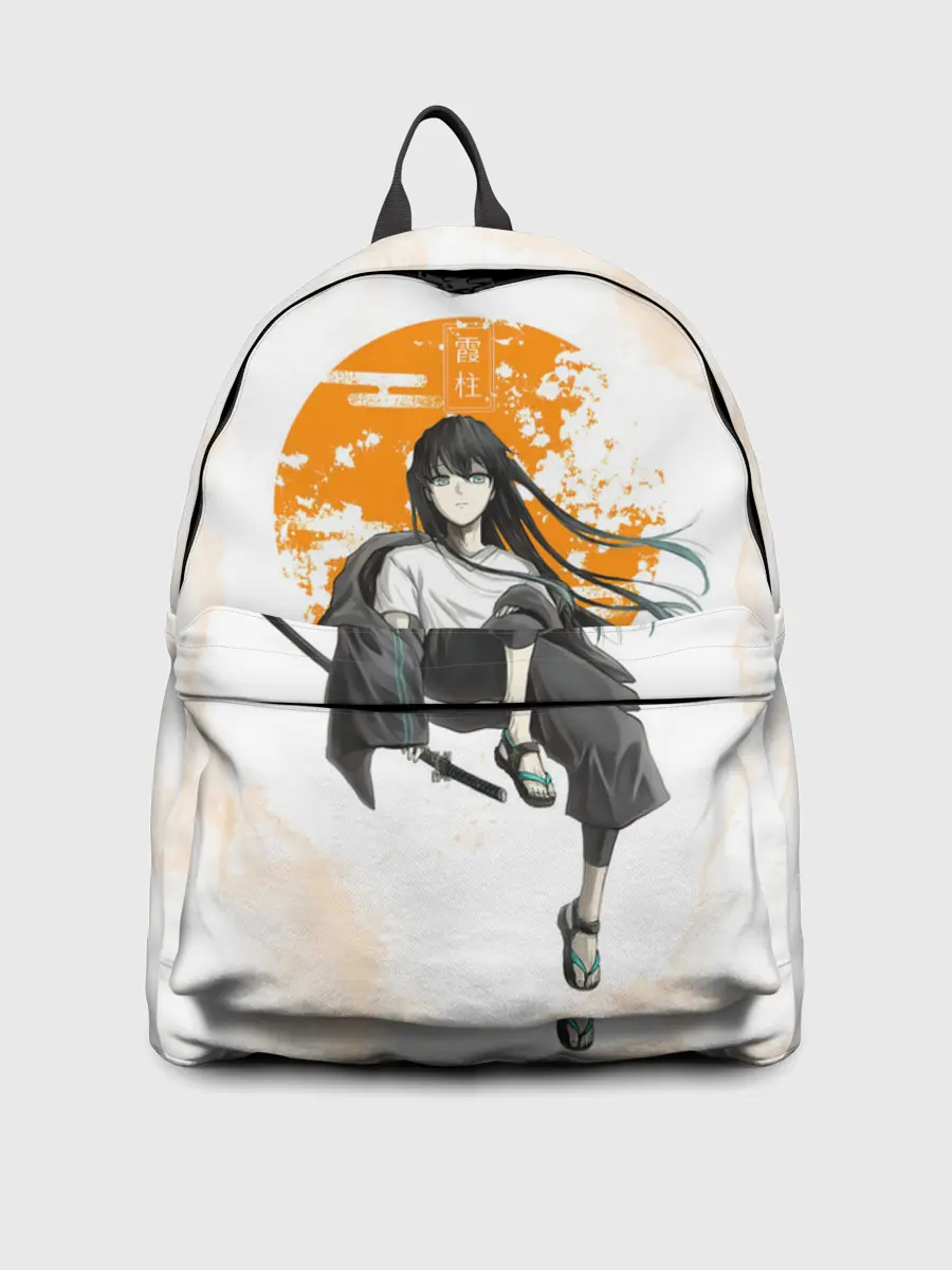 Рюкзак джинсовый / Муичиро Токито Kimetsu no Yaiba