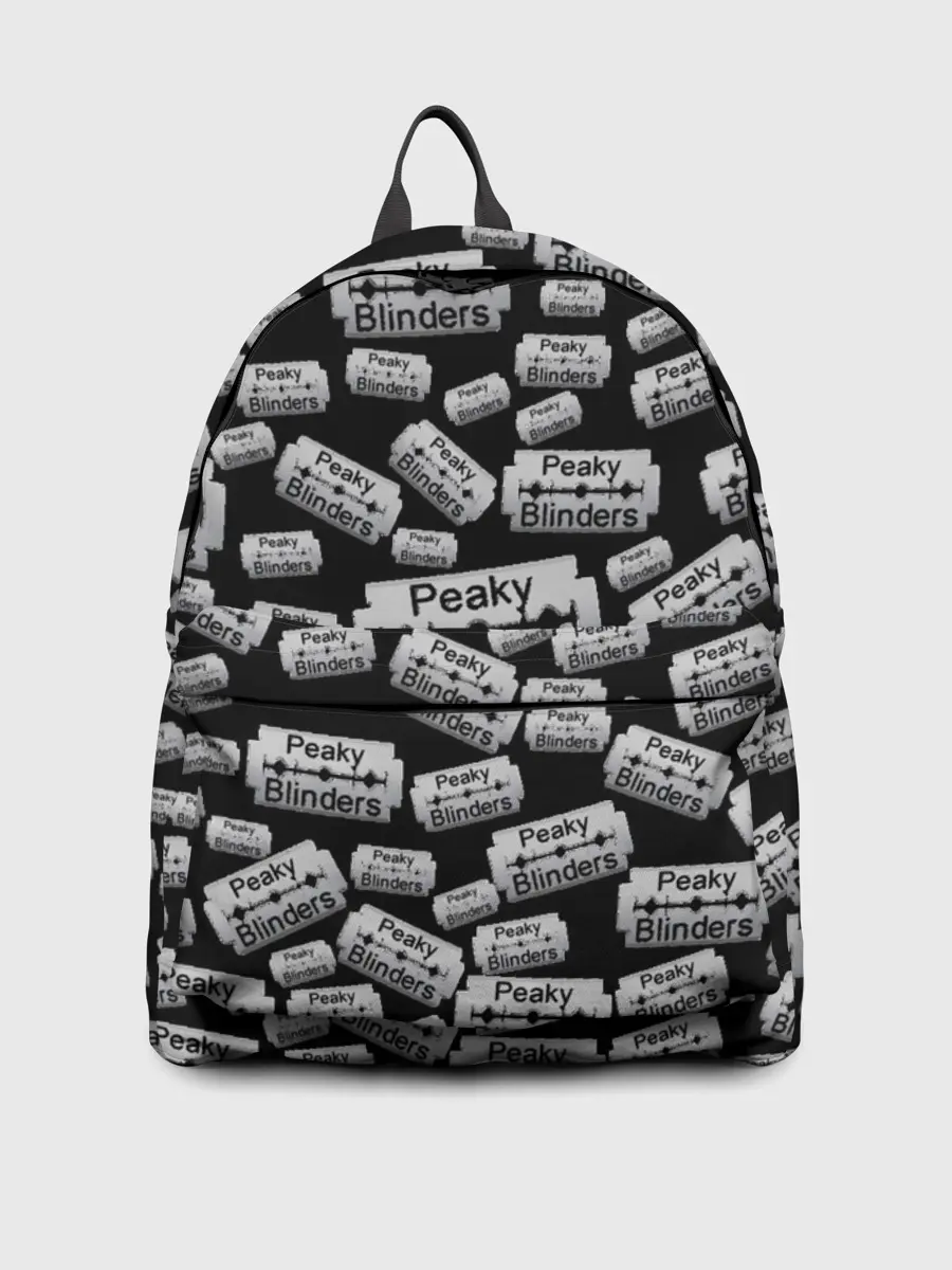 Рюкзак джинсовый / Peaky Blinders Лезвие Паттерн