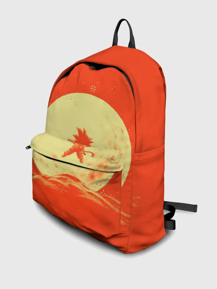 Рюкзак джинсовый / Гоку и луна