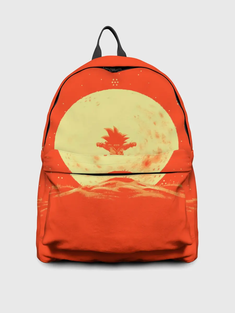 Рюкзак джинсовый / Гоку и луна