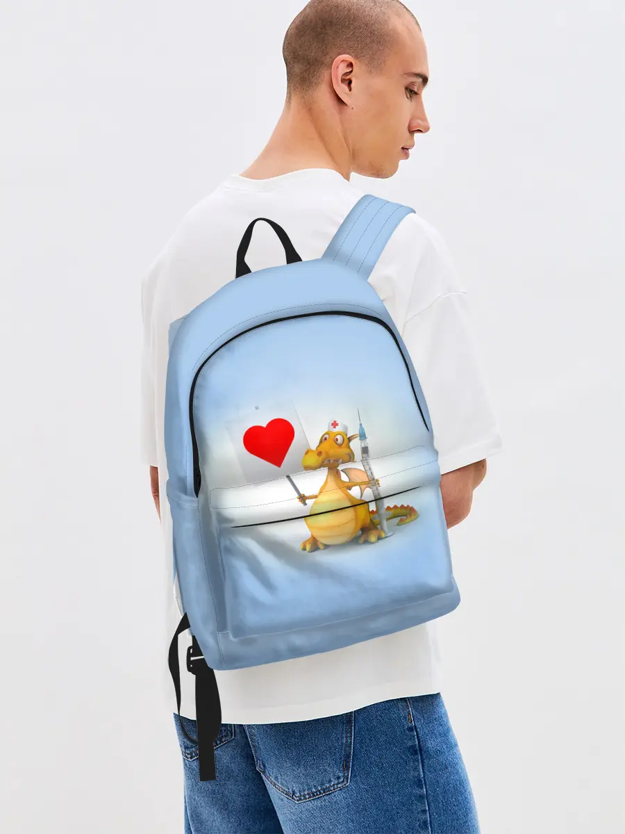 Рюкзак джинсовый / Dragon doc | Доктор драго