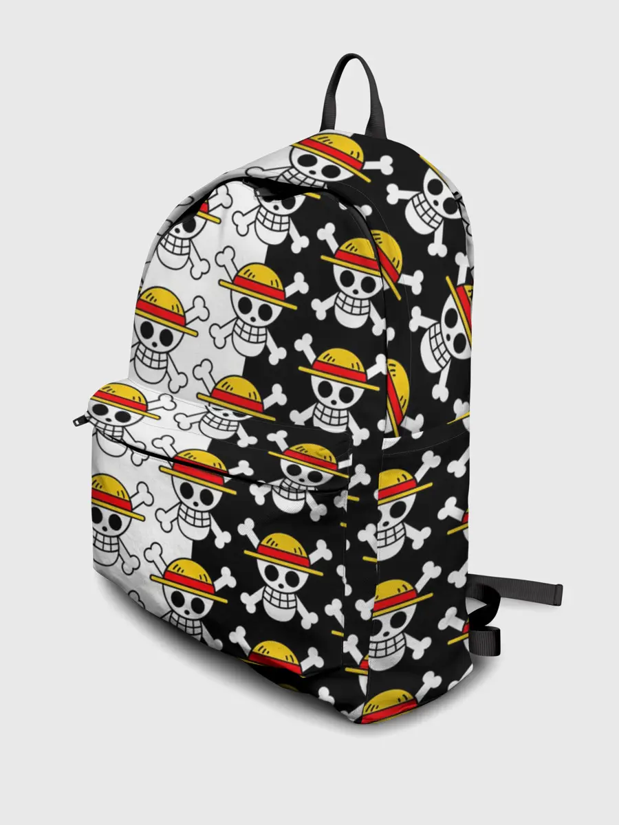 Рюкзак джинсовый / ONE PIECE / ВАН ПИС / УЗОР