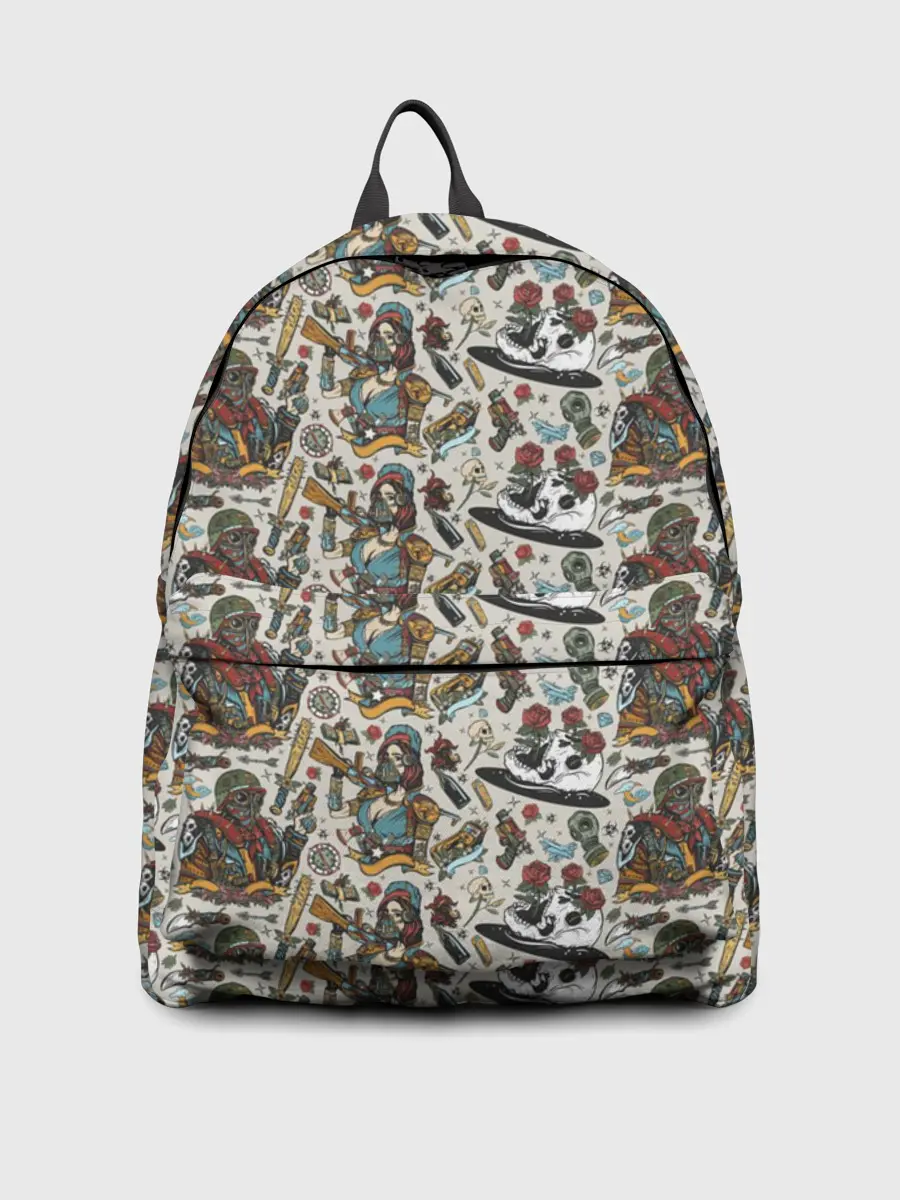 Рюкзак джинсовый / апокалипсис / конец света