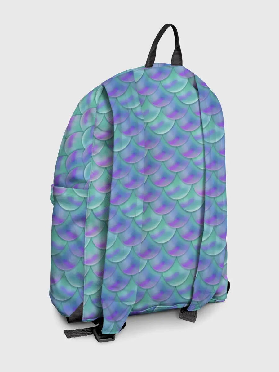 Рюкзак джинсовый / РУСАЛКА | ЧЕШУЯ