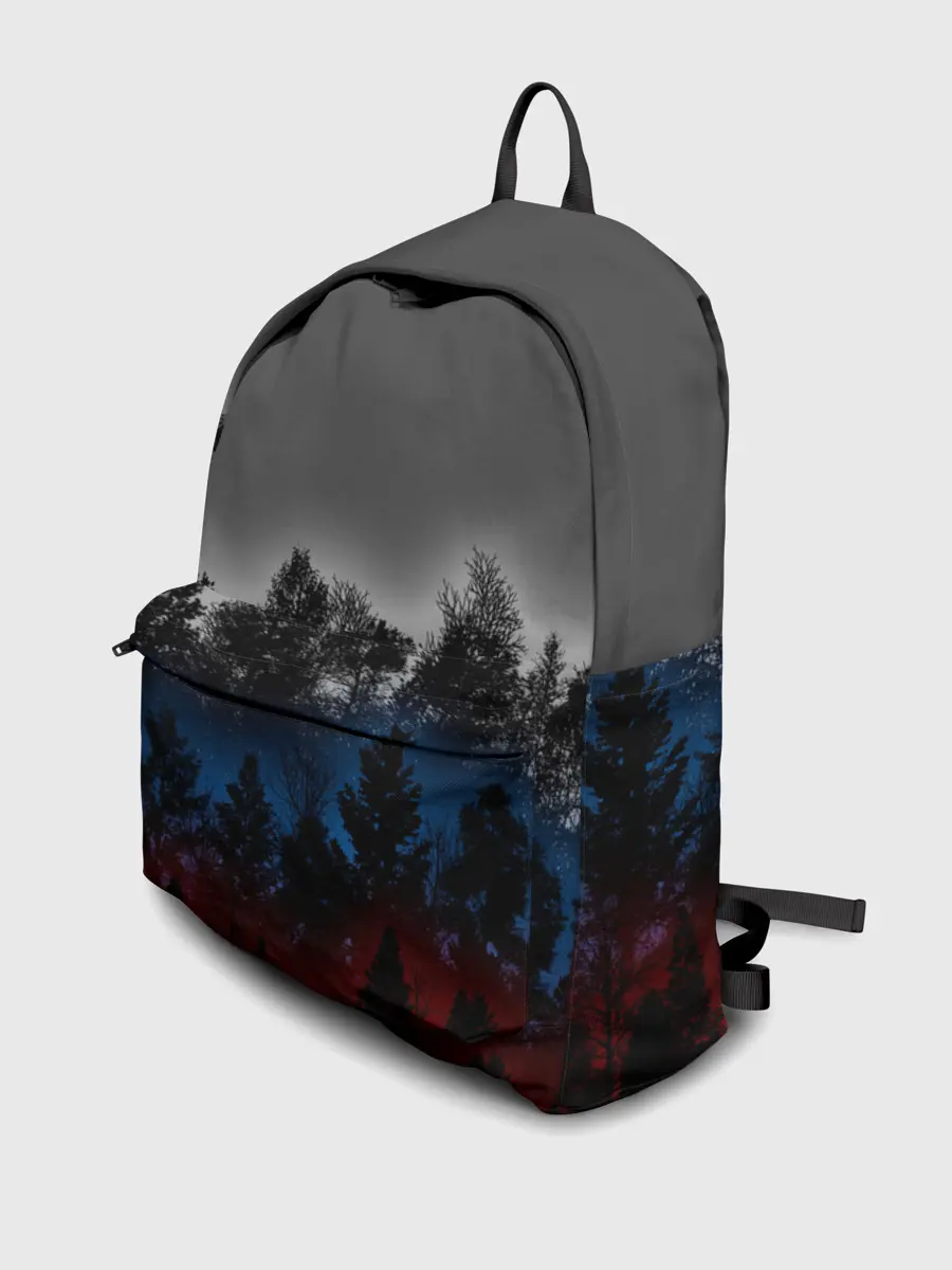 Рюкзак джинсовый / Флаг из леса