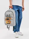Рюкзак джинсовый / Cat and Robot