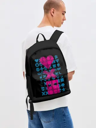 Рюкзак джинсовый / Любовь. Смерть. Роботы