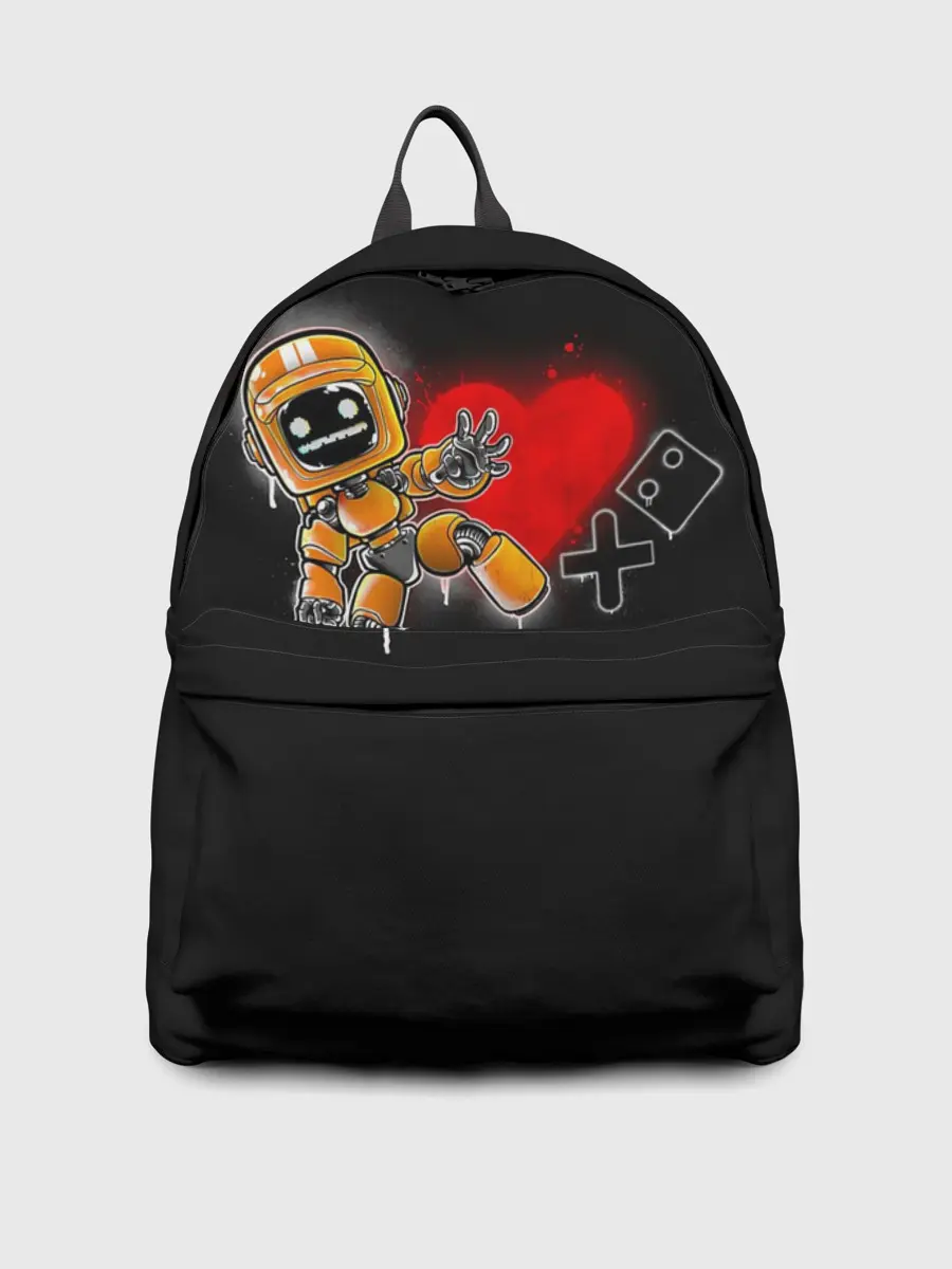 Рюкзак джинсовый / K-VRC | Love Death and Robots