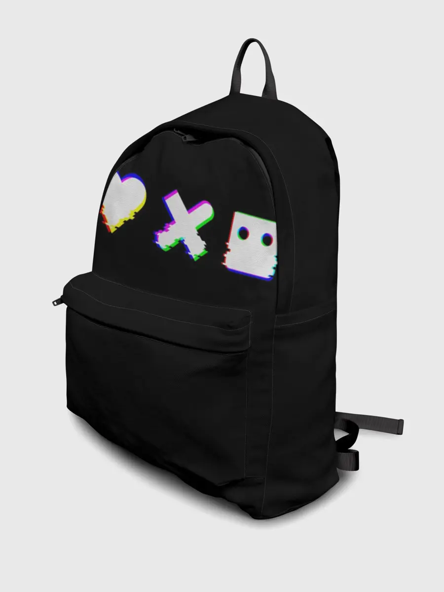 Рюкзак джинсовый / Love Death and Robots