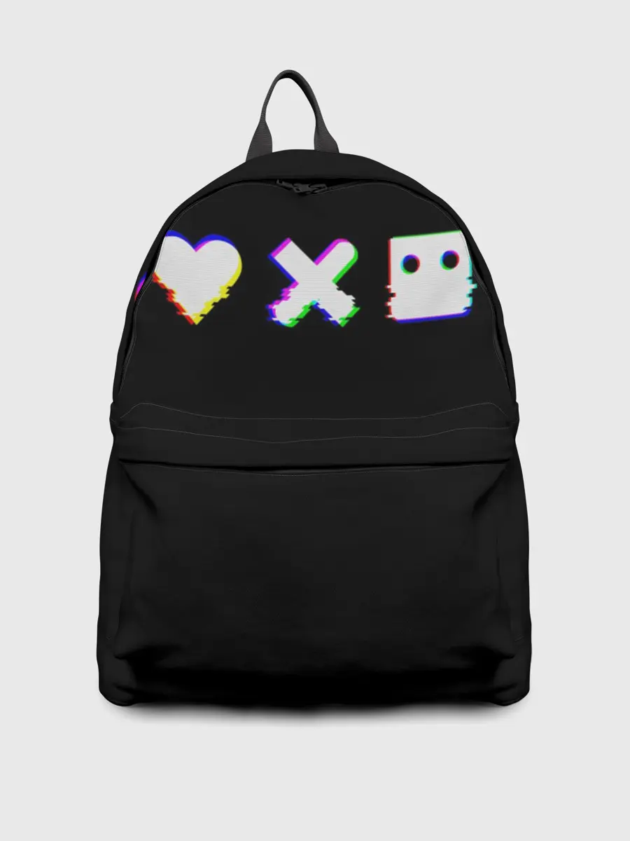 Рюкзак джинсовый / Love Death and Robots