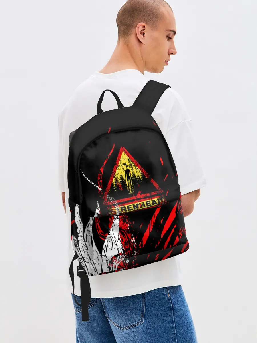 Рюкзак джинсовый / Danger : Siren Head