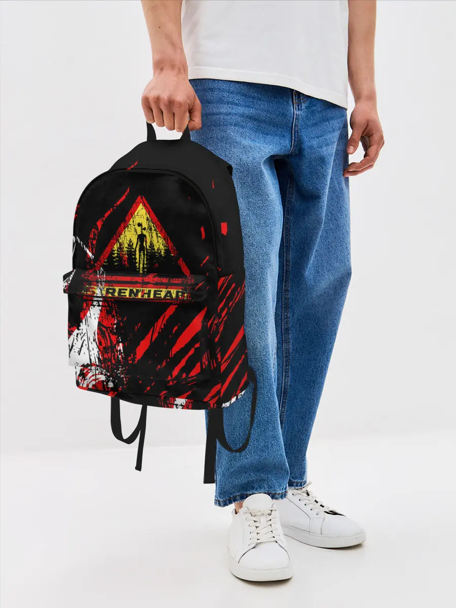 Рюкзак джинсовый / Danger : Siren Head