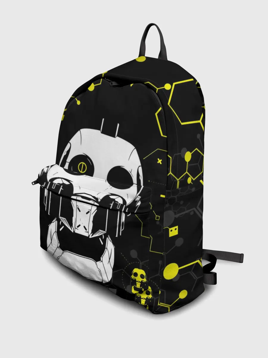 Рюкзак джинсовый / ЛЮБОВЬ СМЕРТЬ И РОБОТЫ / РОБОТ