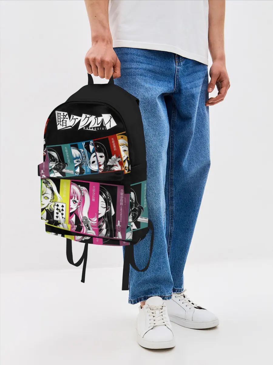 Рюкзак джинсовый / Kakegurui Безумный азарт