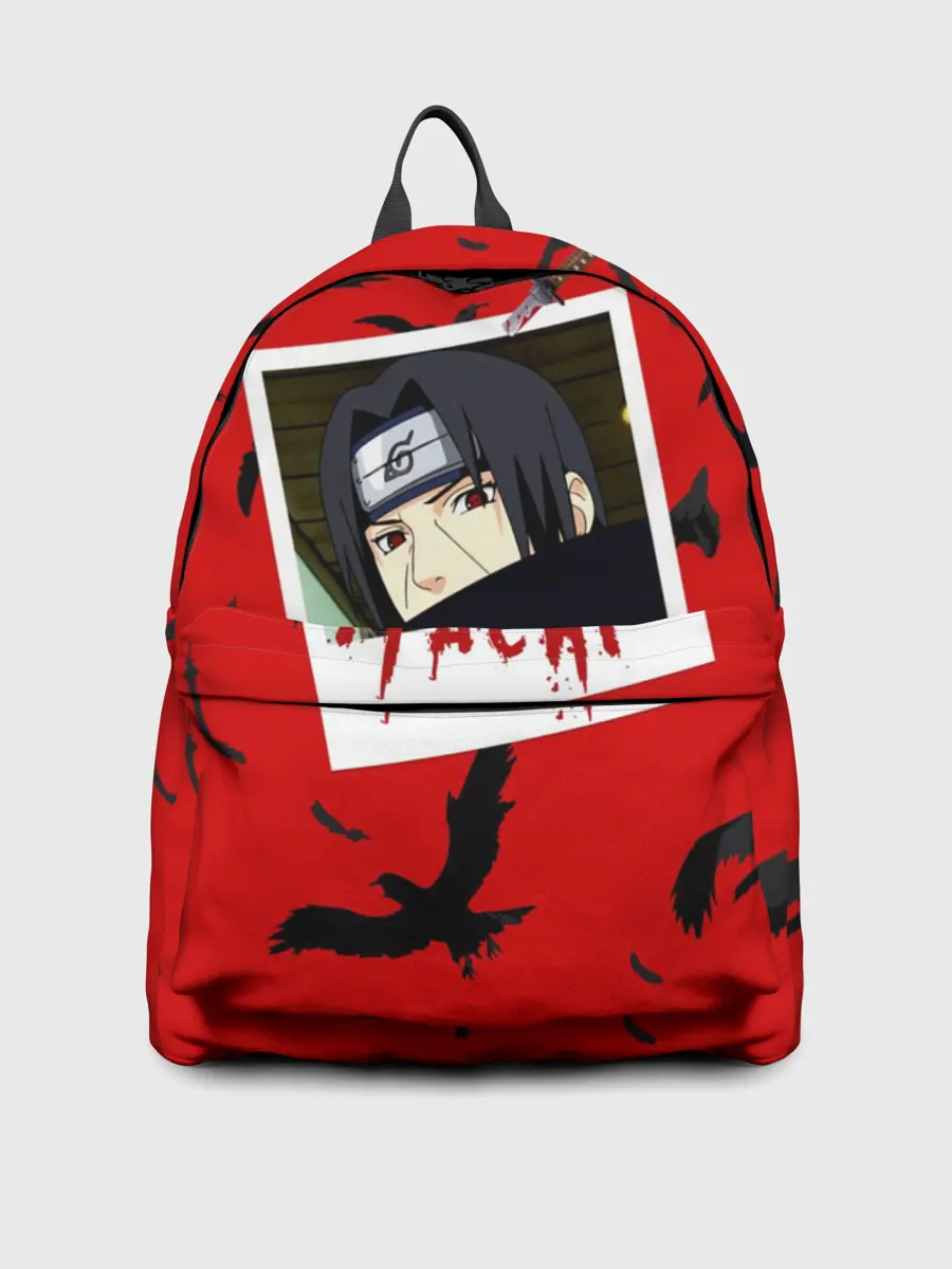 Рюкзак джинсовый / Аниме Итачи Фото