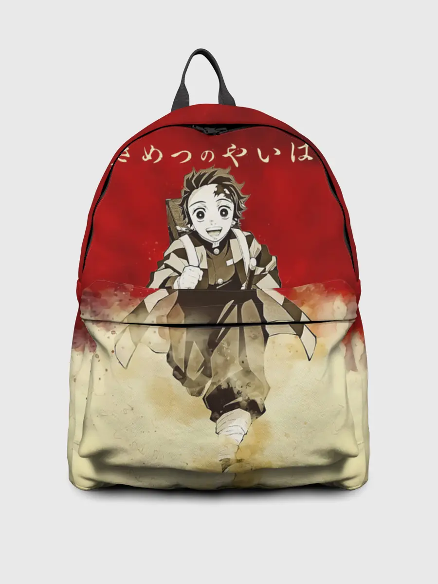 Рюкзак джинсовый / Танджиро | Клинок, рассекающий демонов