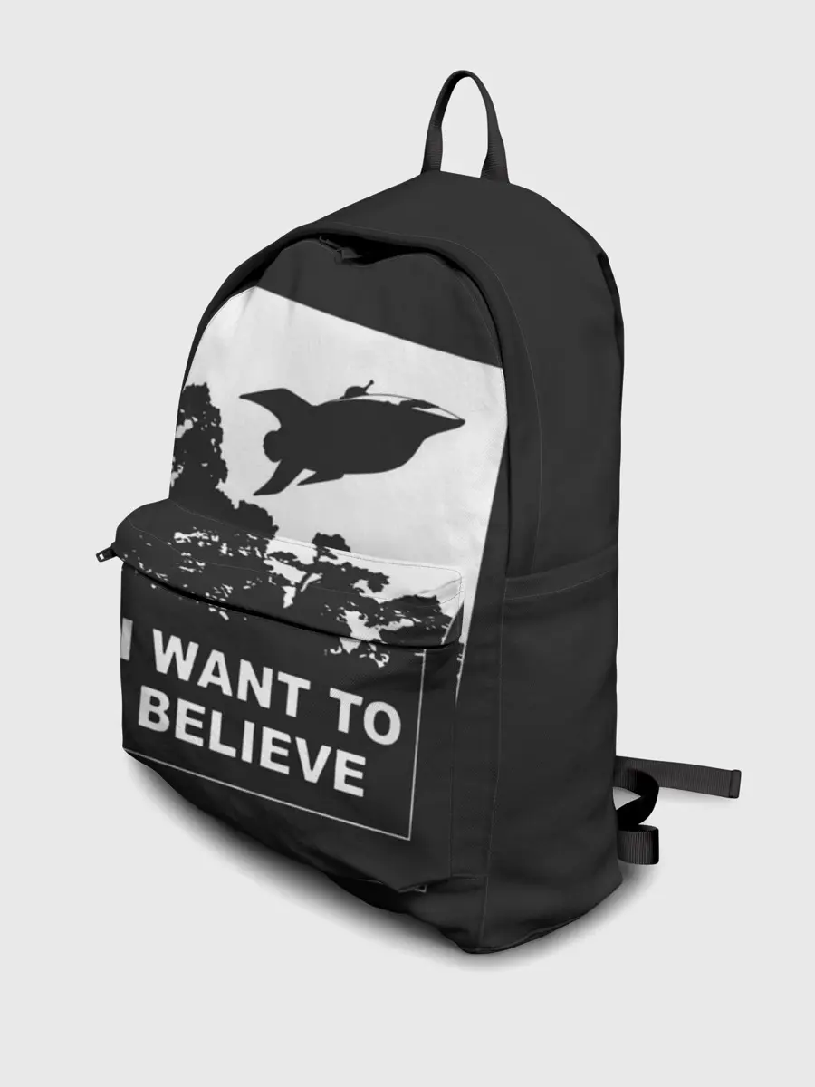 Рюкзак джинсовый / Я хочу верить