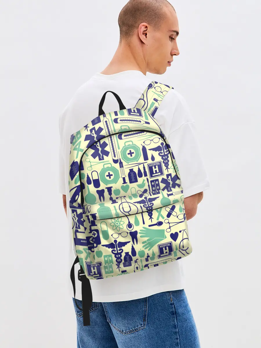 Рюкзак джинсовый / Медицина | Паттерн
