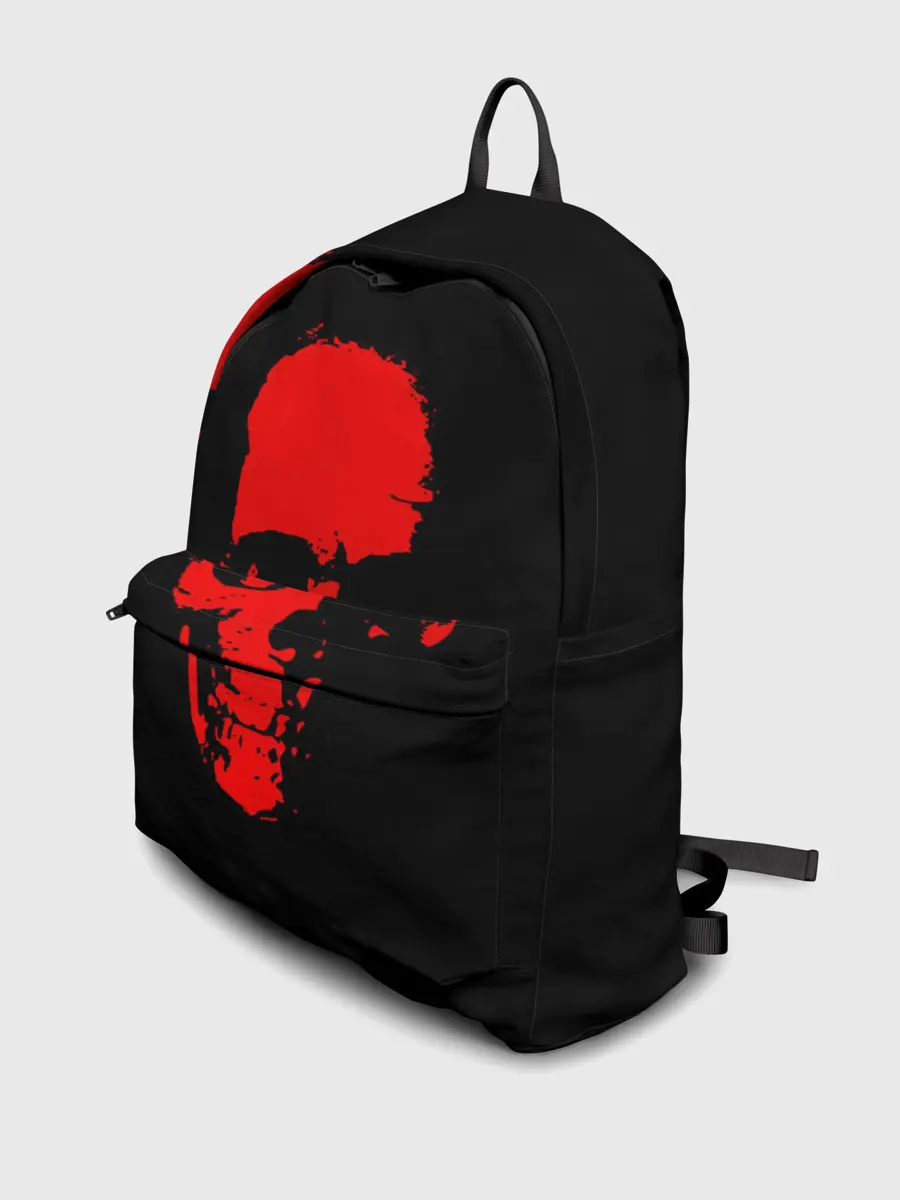 Рюкзак джинсовый / Кровавый череп