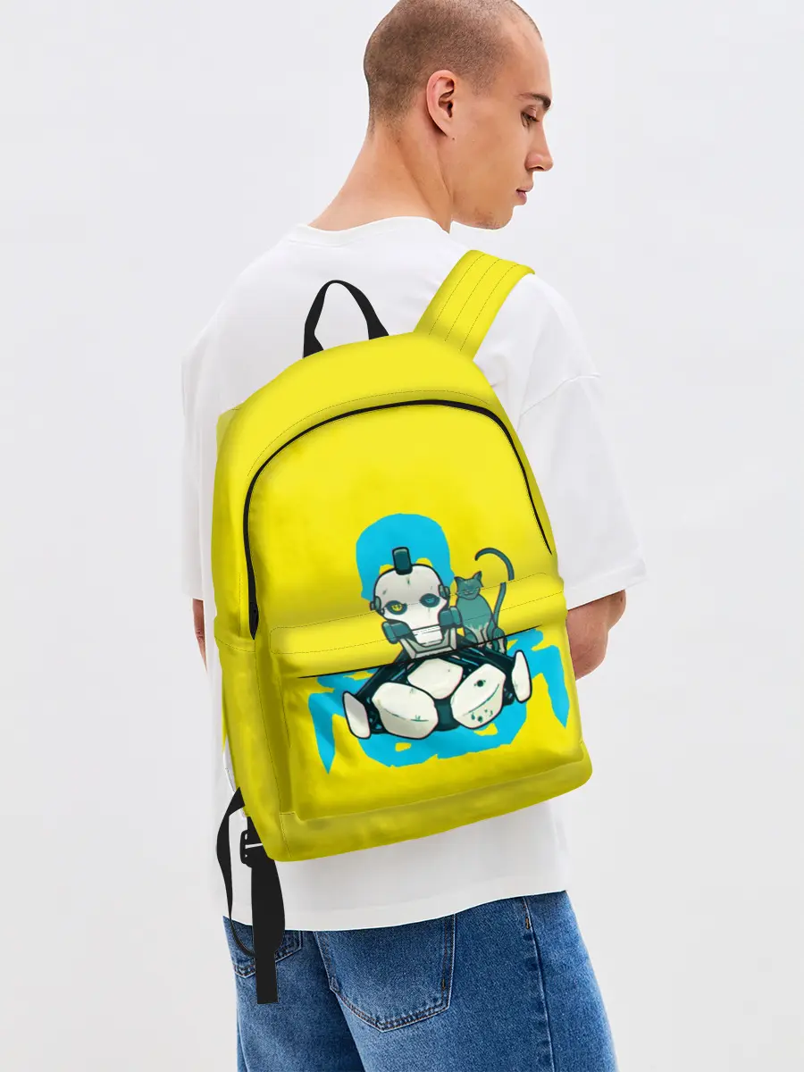 Рюкзак джинсовый / Любовь, смерть и роботы