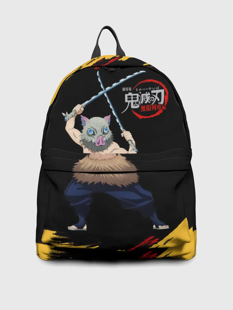 Рюкзак джинсовый / Иноске Хашибира Kimetsu no Yaiba