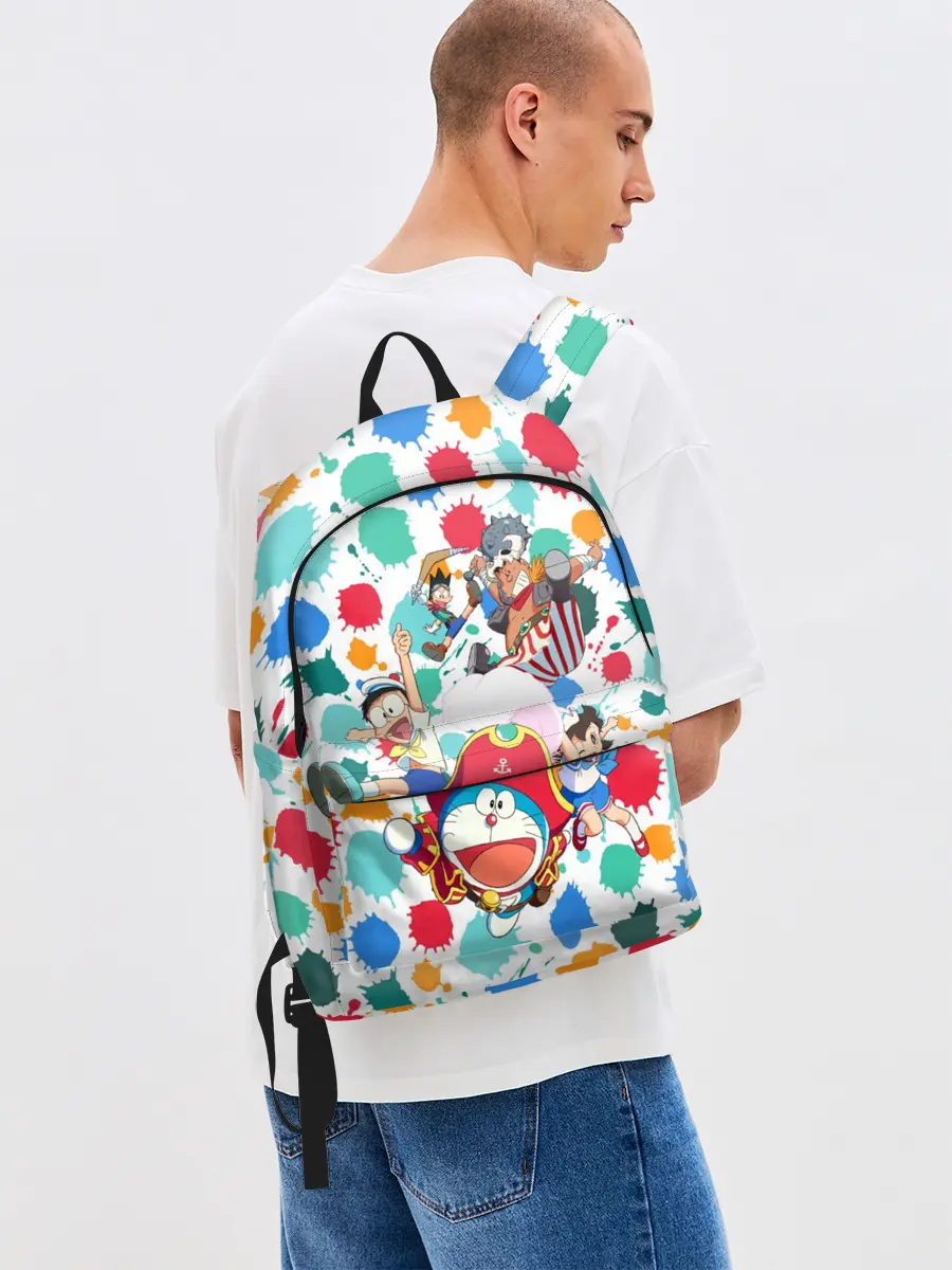 Рюкзак джинсовый / Дораэмон и компания