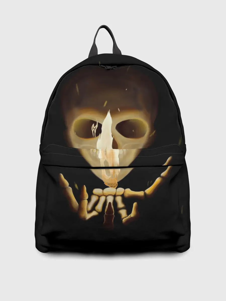 Рюкзак джинсовый / Скелет