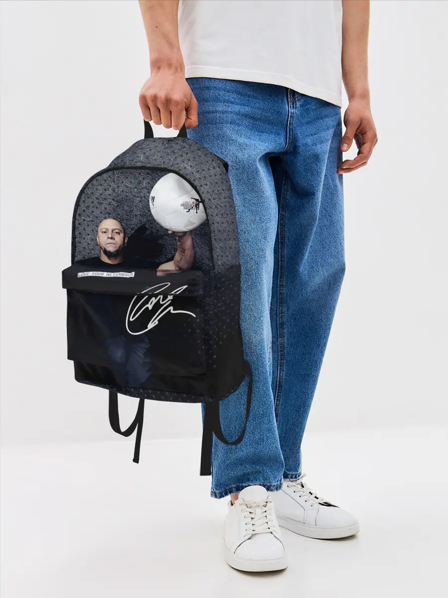 Рюкзак джинсовый / Roberto Carlos | Подпись