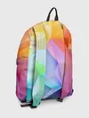Рюкзак джинсовый / Радужная геометрия