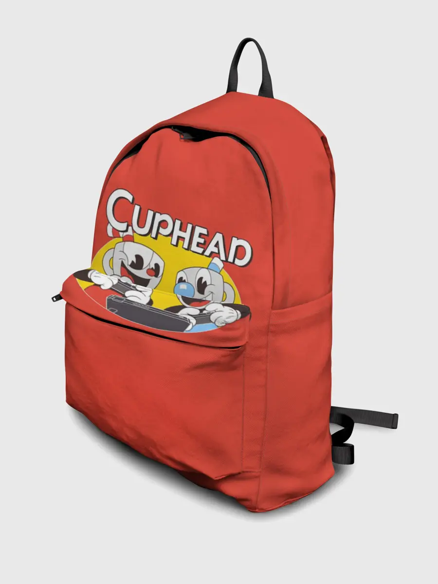 Рюкзак джинсовый / Cuphead