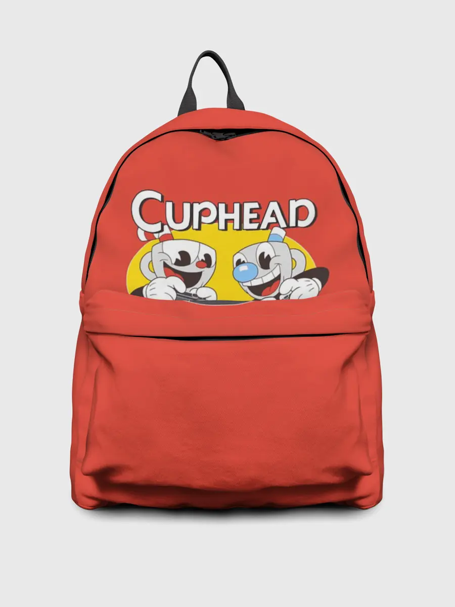Рюкзак джинсовый / Cuphead