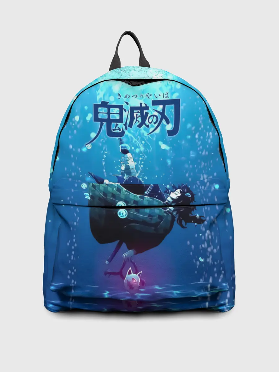 Рюкзак джинсовый / Дыхание Воды - Гию Томиока