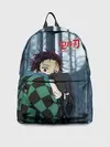 Рюкзак джинсовый / Танджиро и Незуко Камадо в лесу