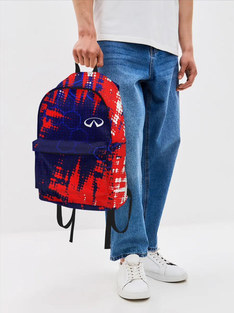 Рюкзак джинсовый / INFINITI - HI TECH ТЕХНОЛОГИИ