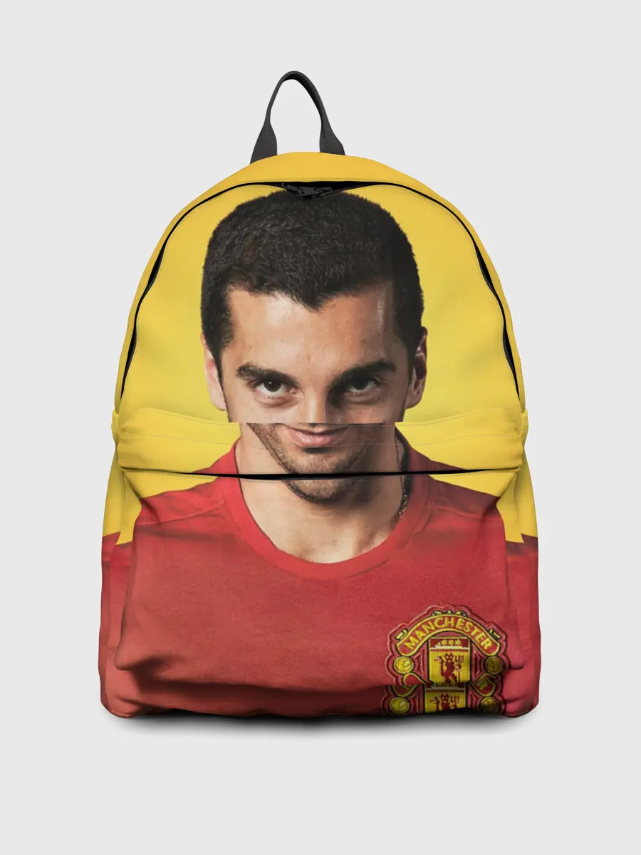 Рюкзак джинсовый / Генрих Мхитарян