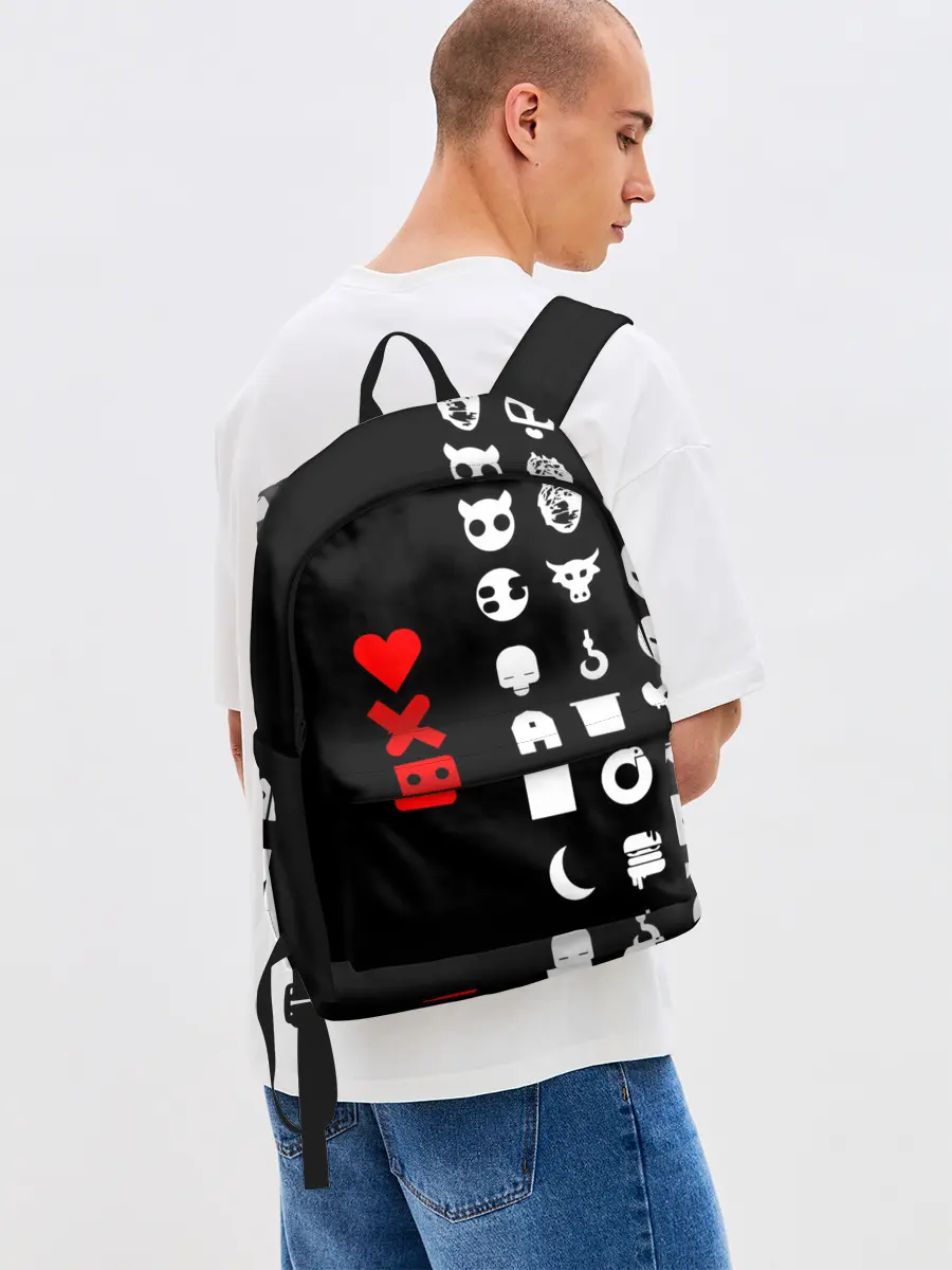 Рюкзак джинсовый / Любовь, смерть и роботы