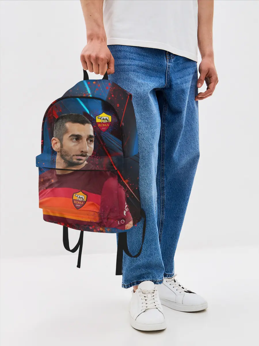 Рюкзак джинсовый / Henrikh Mkhitaryan | Roma